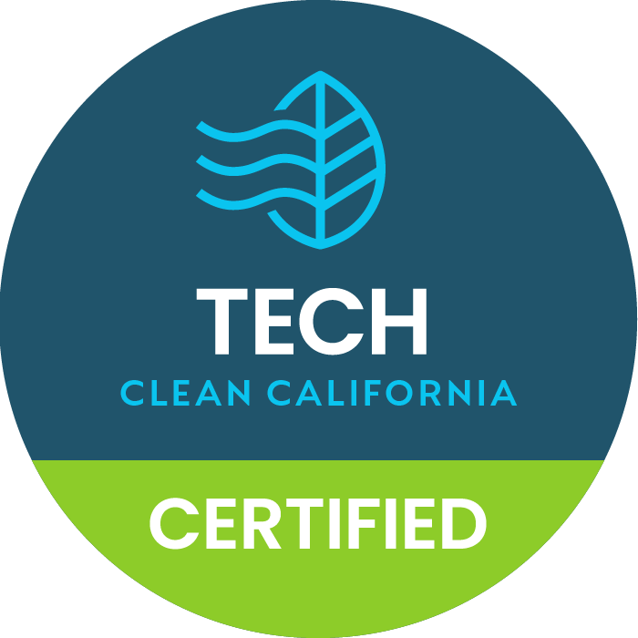 TECH Clean California Certified Contractor